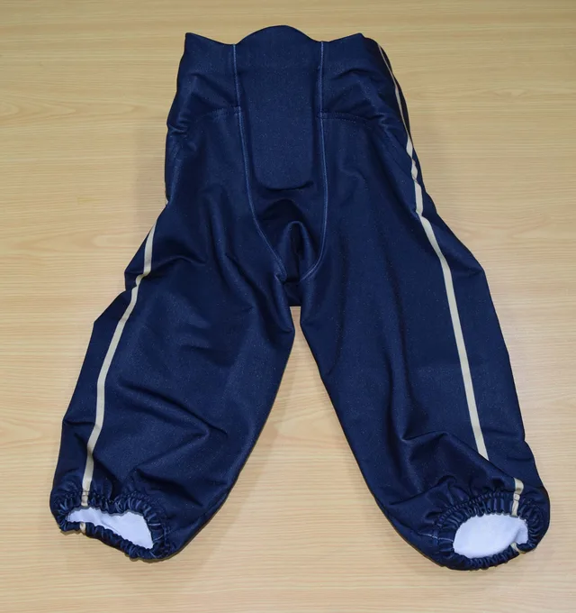Navy & Grey American Football Jersey, view 5